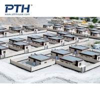 Prefabricated Light Steel Villa Prefab House Structure For Residential Use